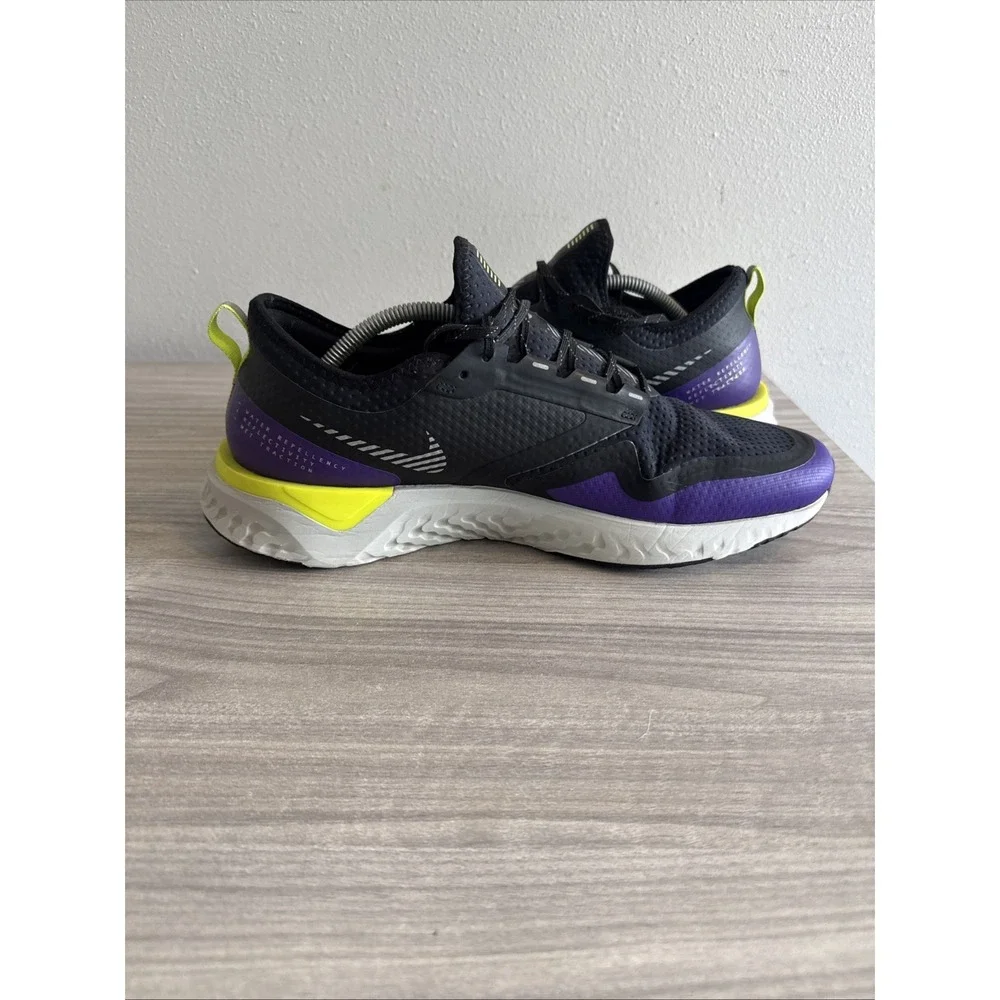 Nike Odyssey React Shield 2 Size 13 Black/Voltage Purple BQ1671-002